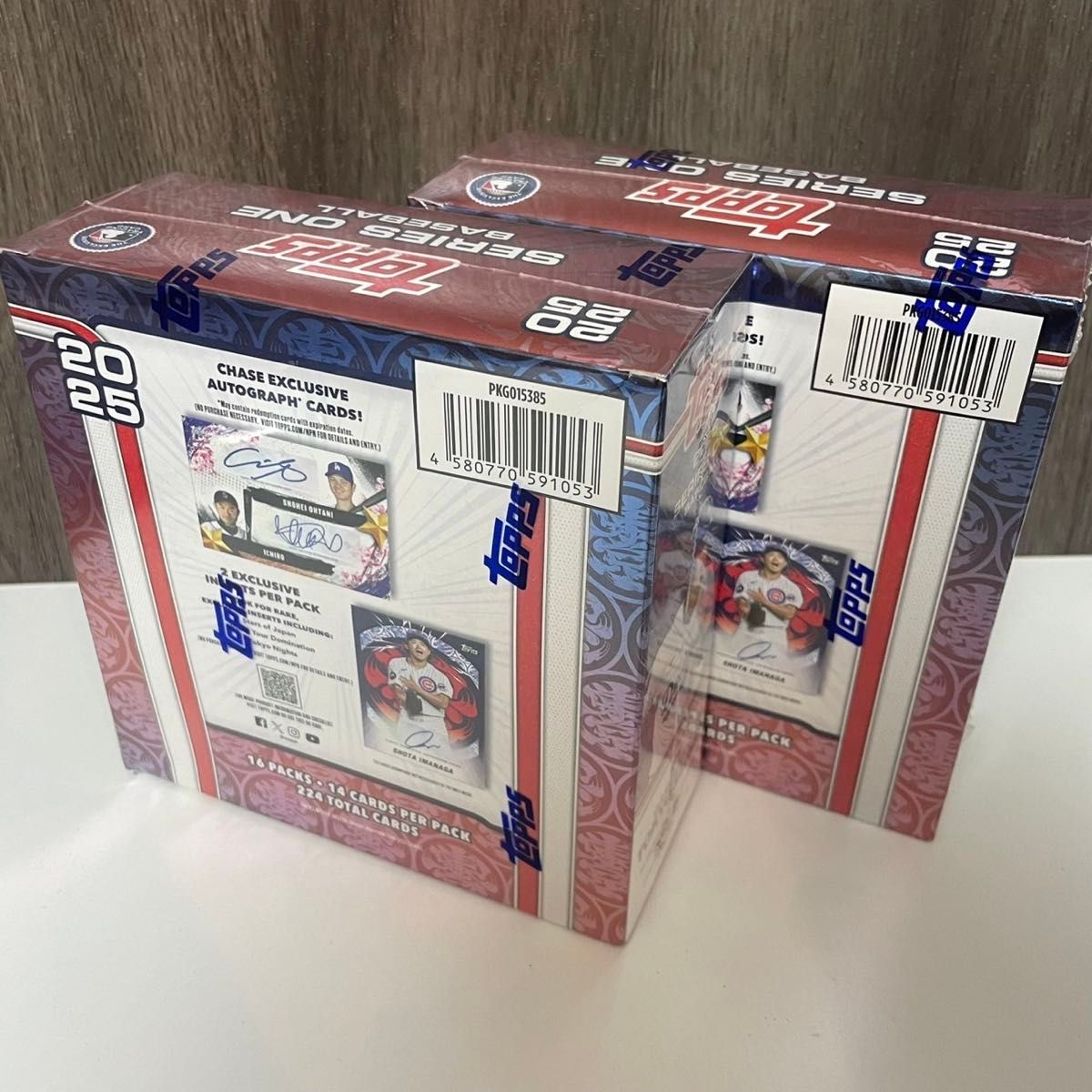 新品未開封】Topps 2025 MLB 東京シリーズ 2box セット 大谷翔平 新品未開封】Topps 2025 MLB 東京シリーズ 2box セット 大谷翔平
