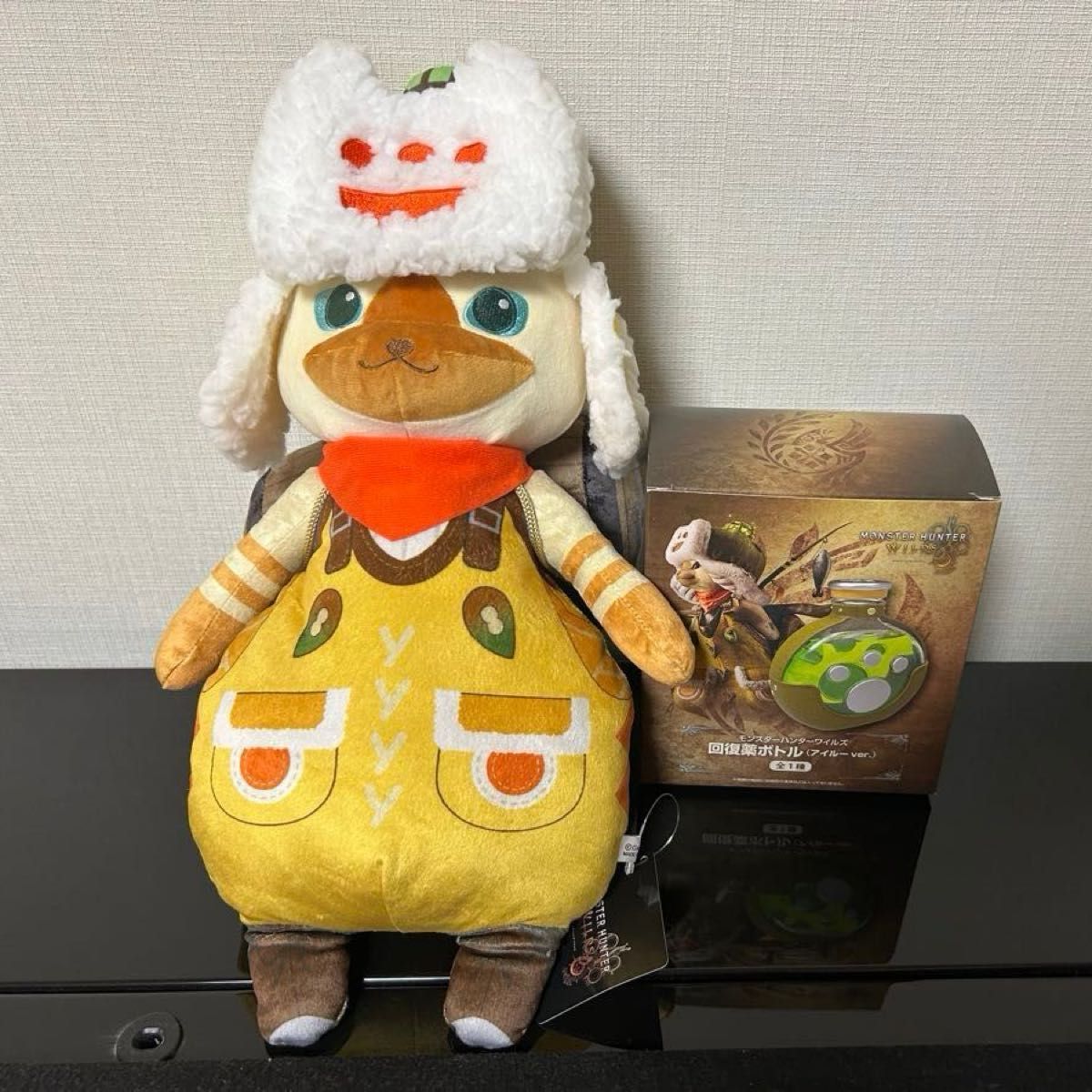 モンスターハンターワイルズ オトモアイルーぬいぐるみ&回復薬 モンスターハンターワイルズ オトモアイルーぬいぐるみ&回復薬