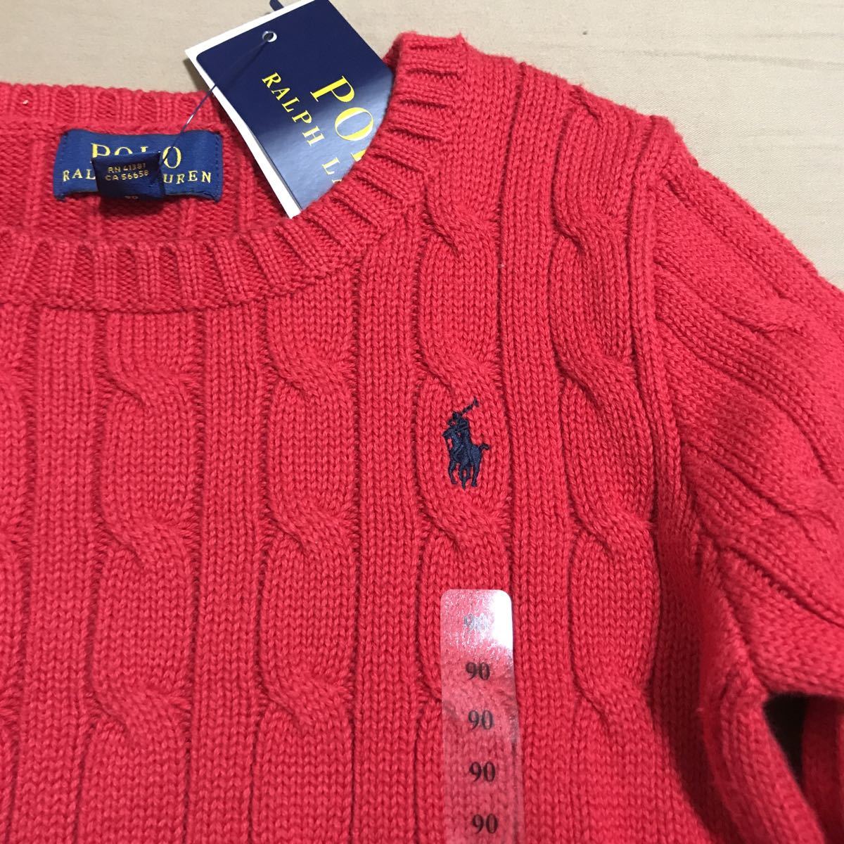 * новый товар * Ralph Lauren хлопок свитер 90