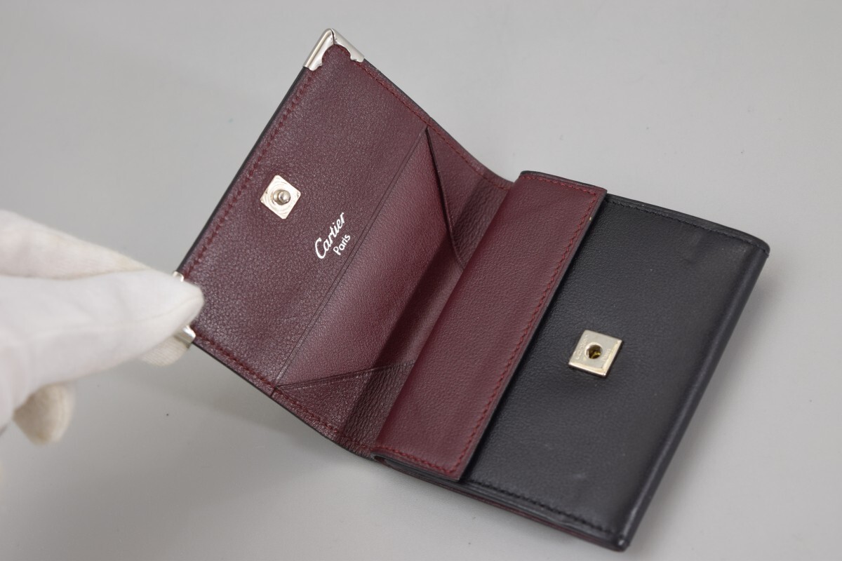 本物保証 Cartier カルティエ マストライン コインケース 小銭 本物保証 Cartier カルティエ マストライン コインケース 小銭