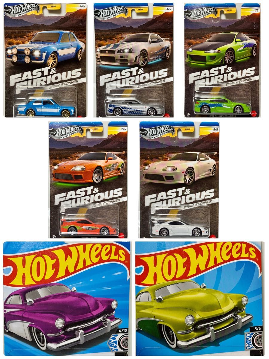 【ふるさと割】 6点＋1点訳あり) ホットウィール ワイルドスピード＋ ミニカー