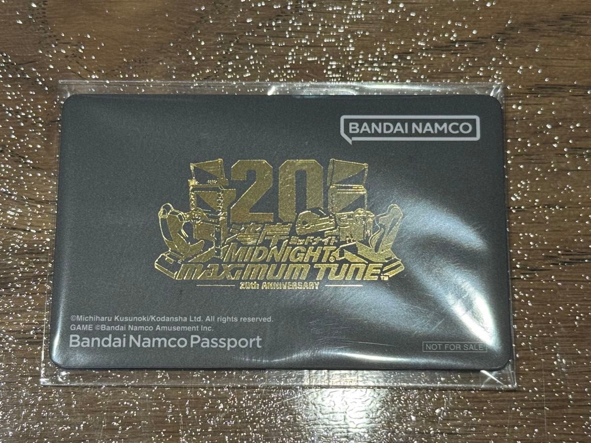 湾岸ミッドナイト 20周年記念 バナパス 黒 箔押|Yahoo!フリマ 湾岸ミッドナイト 20周年記念 バナパス 黒 箔押|Yahoo!フリマ
