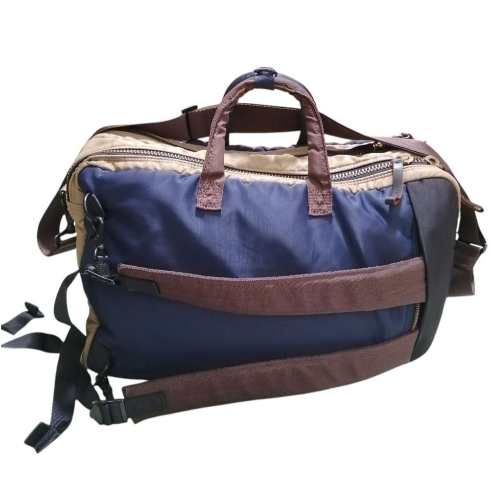 レア】MARNI × PORTER 3WAY ビジネスバッグ タンカー ポーター レア】MARNI × PORTER 3WAY ビジネスバッグ タンカー ポーター