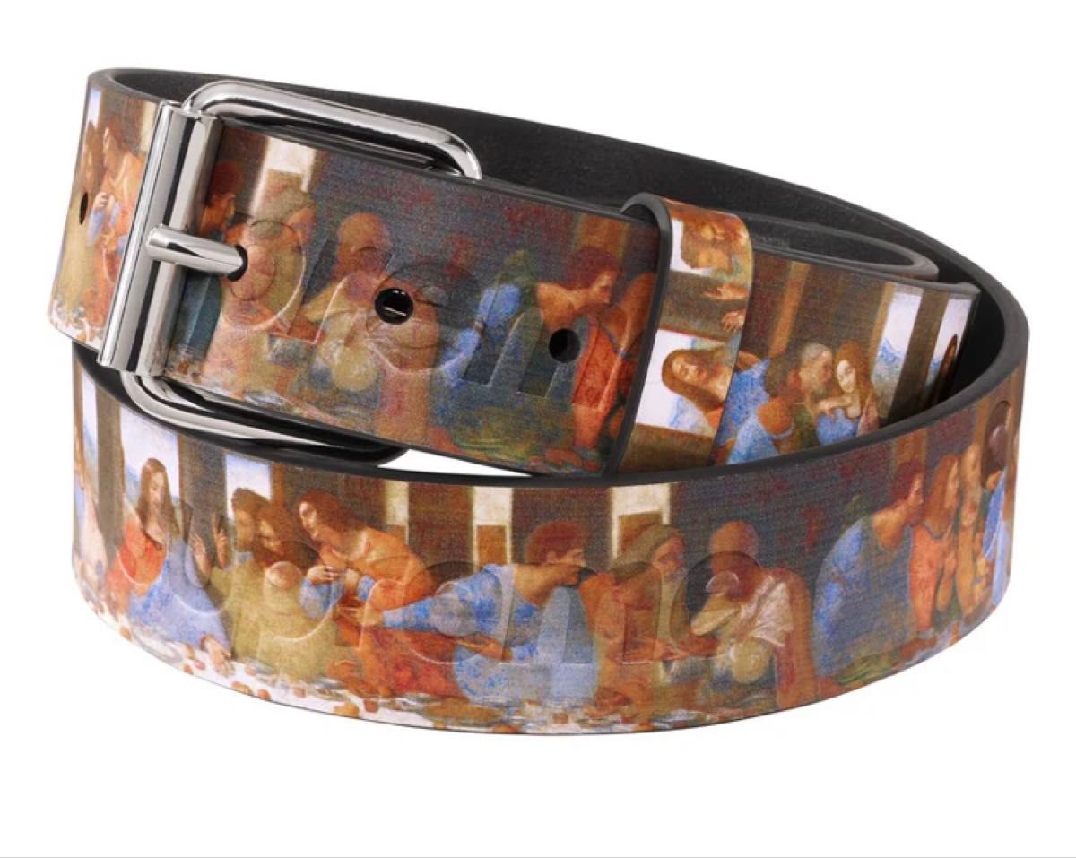 25ss Lサイズ Supreme Last Supper Leather Belt Multi 25ss Lサイズ Supreme Last Supper Leather Belt Multi