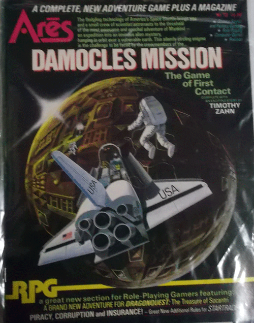 DP/SPI ARES NO.13 DAMOCLES MISSION/駒未切断/日本語訳なし