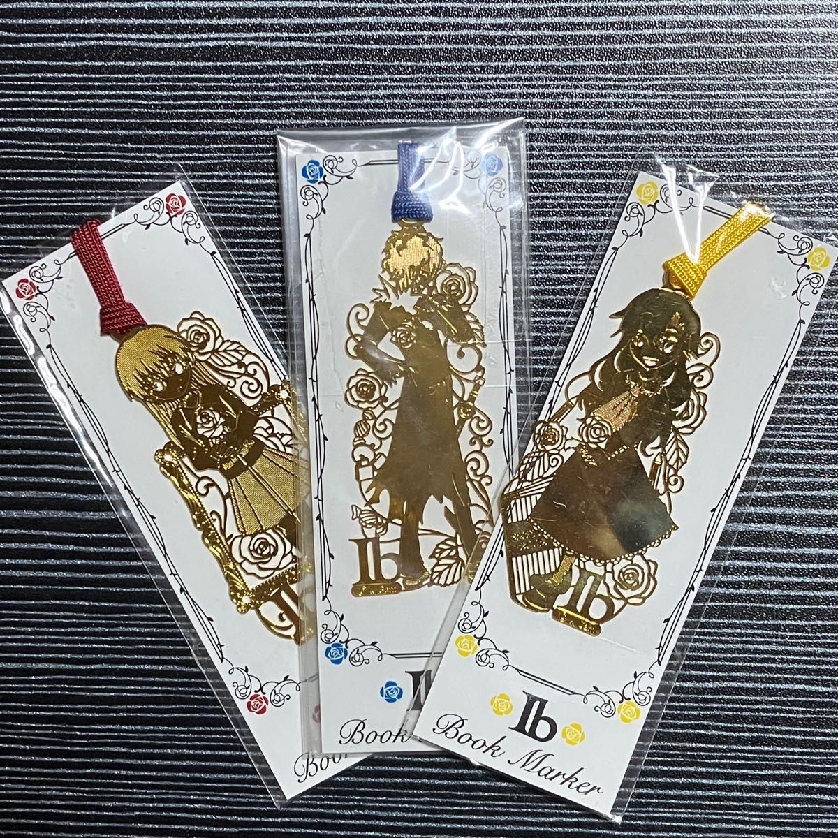 Ib イヴ ギャリー メアリー グッズセット Ib 公式グッズ ブックマーカー ゴールド イヴ ギャリー メアリー