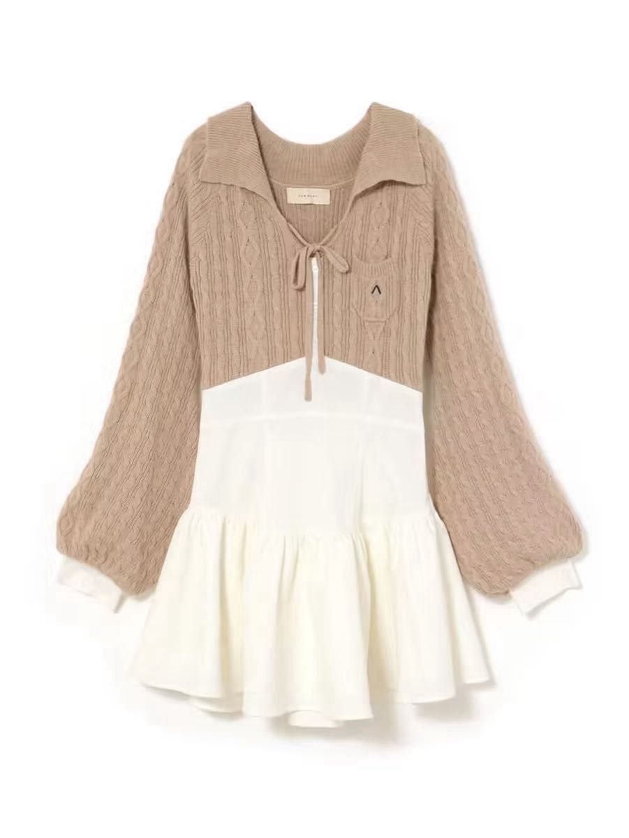 ANDMARY アンドマリー Tess blouse mini dress|Yahoo!フリマ ANDMARY アンドマリー Tess blouse mini dress|Yahoo!フリマ