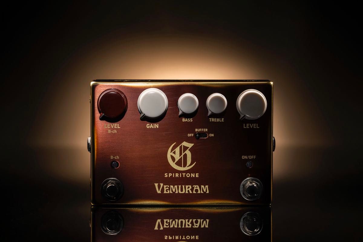 VEMURAM SPIRITONE Char オーバードライブ ギターエフェクター VEMURAM SPIRITONE Char オーバードライブ ギターエフェクター