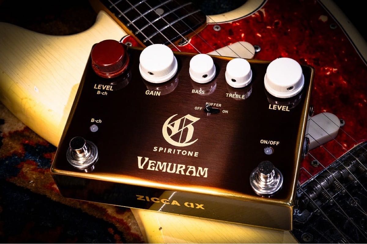 VEMURAM SPIRITONE Char オーバードライブ ギターエフェクター VEMURAM SPIRITONE Char オーバードライブ ギターエフェクター