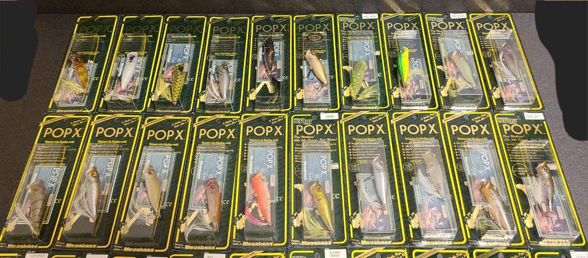 Megabass POP X 新品未使用54点セット|Yahoo!フリマ(旧PayPay Megabass POP X 新品未使用54点セット|Yahoo!フリマ(旧PayPay