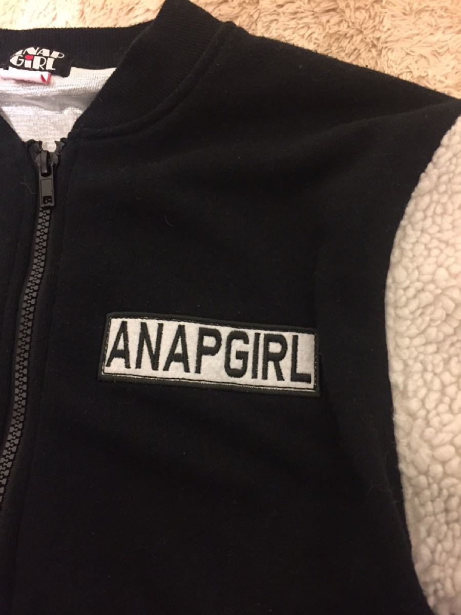 ANAP GIRL（アナップガール） 女の子 ボアジャケット S