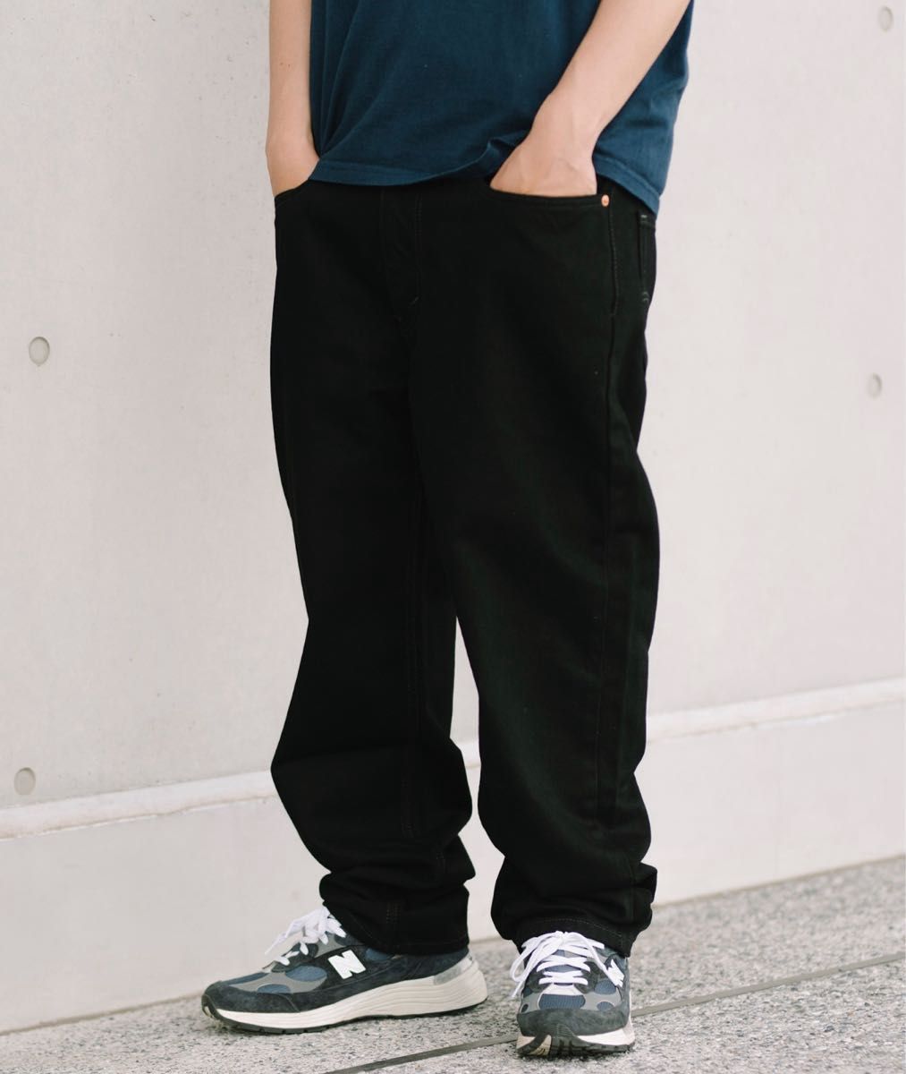 WEB限定Levi'sリーバイス550リラックスフィットテーパード黒 WEB限定Levi'sリーバイス550リラックスフィットテーパード黒