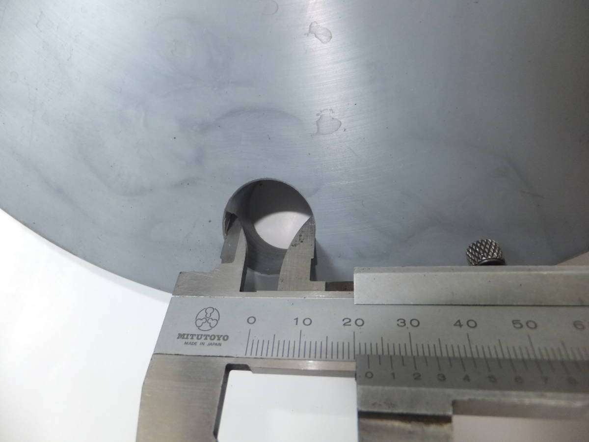 現品限り未使用処分　塩ビメクラフランジ　10K×150A　二個組　塩化ビニール樹脂フランジ_出品物穴採寸