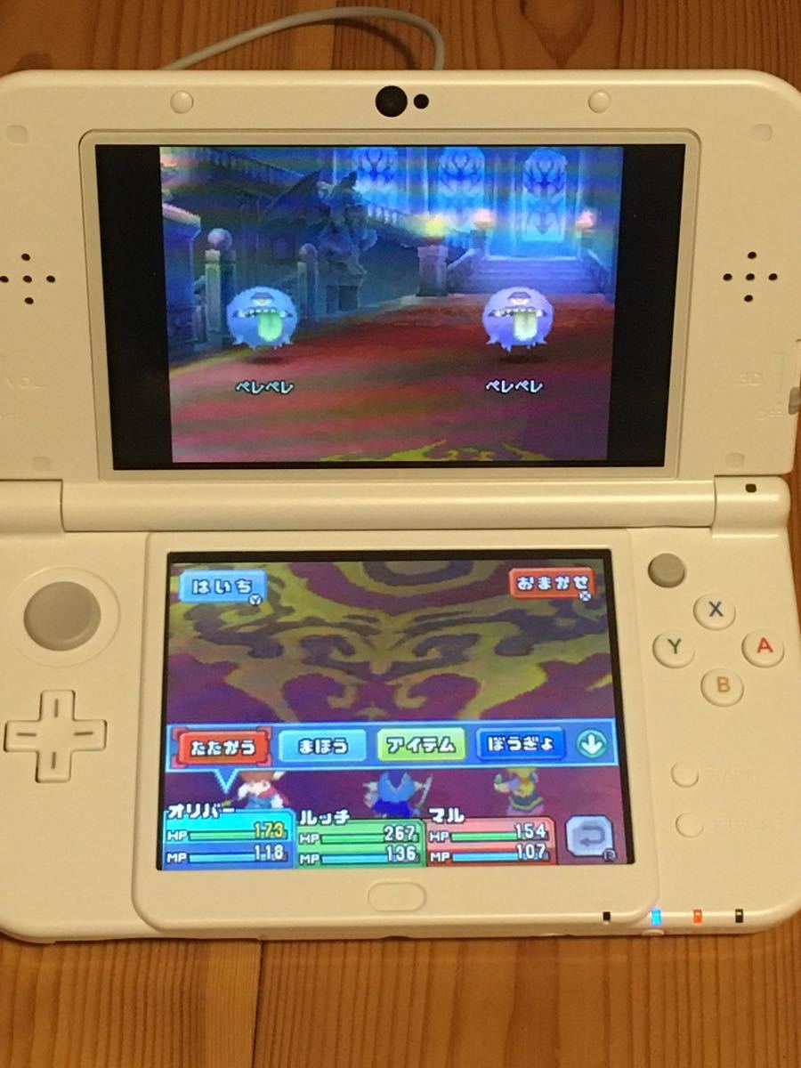 最終値下げ❣️ニンテンドー3DS LL ブラック ソフト付き 保証書 - 携帯