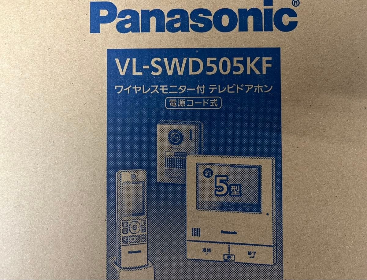 新品未使用未開封 Panasonic テレビドアホン VL-SWD505KF パナソニック