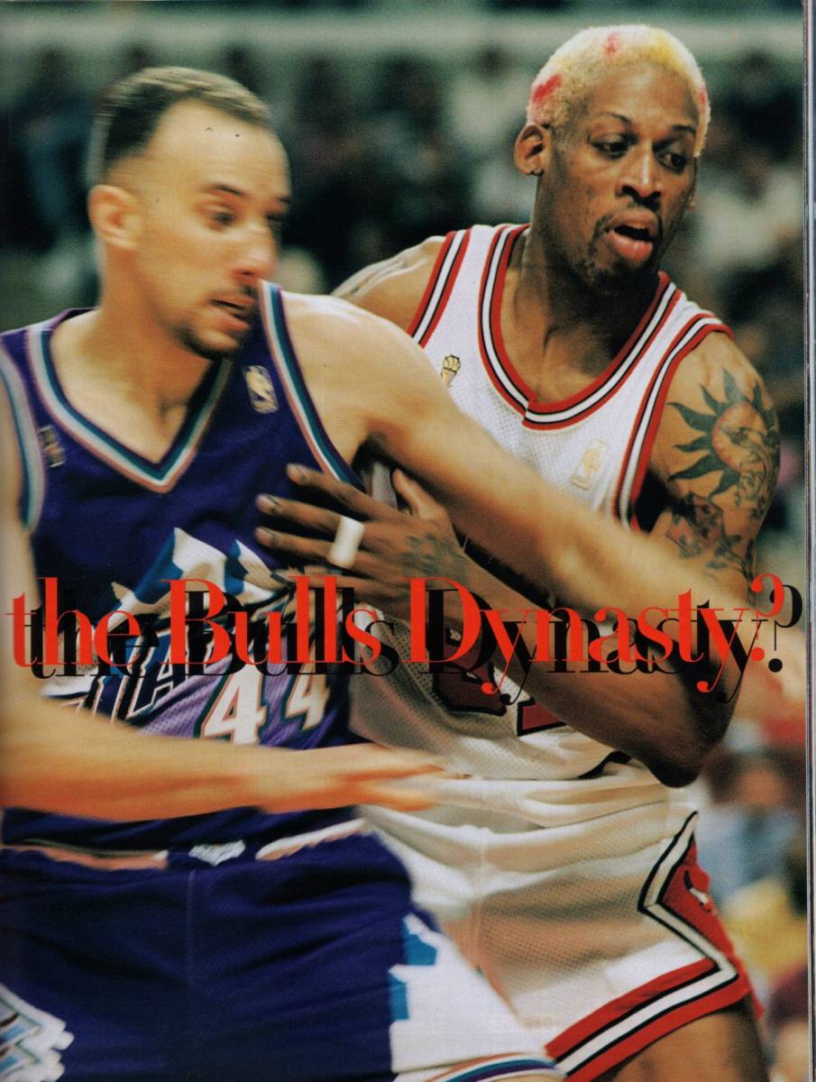  журнал Sports Graphic Number 422(1997.7/17) номер * специальный выпуск :NBA FINAL/ Michael * Jordan /bruz.... было использовано / Karl *ma заем / Burke re-*