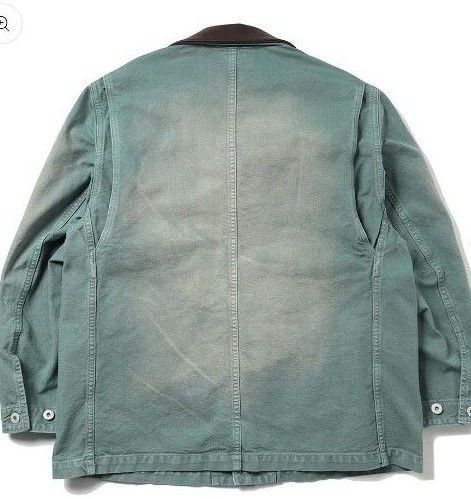 ORGANIC COTTON DUCK BLOUSON ASH GREEN|Yahoo!フリマ(旧 ORGANIC COTTON DUCK BLOUSON ASH GREEN|Yahoo!フリマ(旧