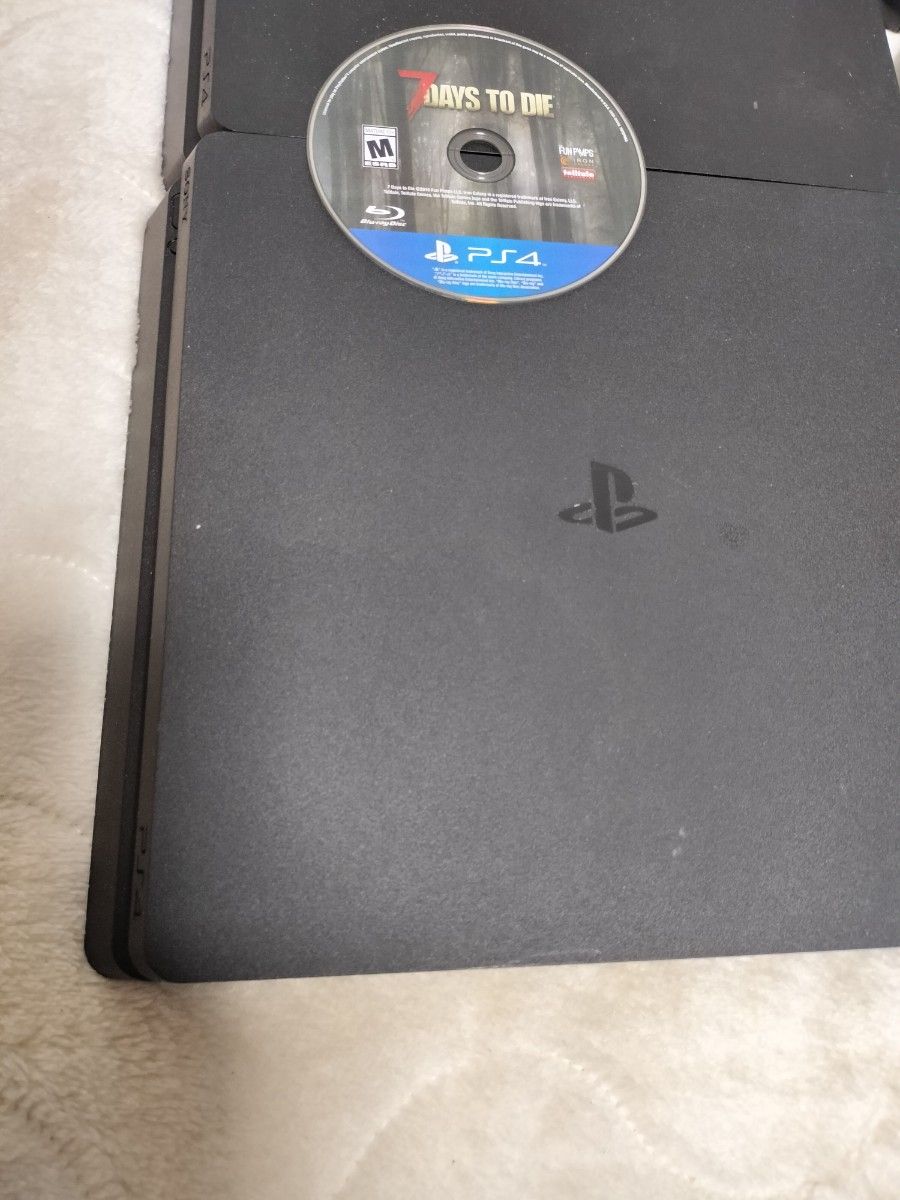 PS4 本体 2台 ブラック PlayStation4 CUH-2100A 初期化 動作確認 PS4 本体 2台 ブラック PlayStation4 CUH-2100A 初期化 動作確認