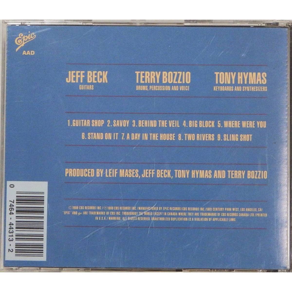 ヤフオク Jeff Beck With Terry Bozzio And Tony Hymas ヤフオク Jeff Beck With Terry Bozzio And Tony Hymas