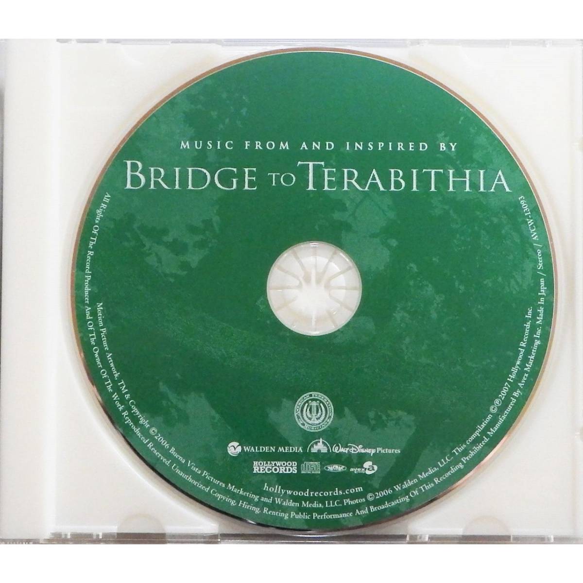 ヤフオク テラビシアにかける橋 オリジナル サウンドトラ