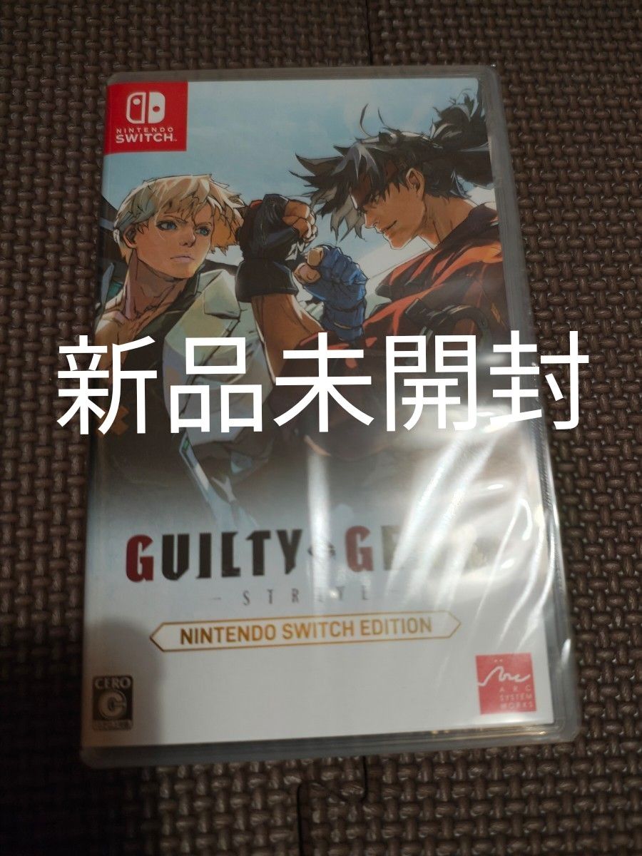 GUILTY GEAR STRIVE 新品未開封 Switch ギルティギア ストライヴ GUILTY GEAR STRIVE 新品未開封 Switch ギルティギア ストライヴ
