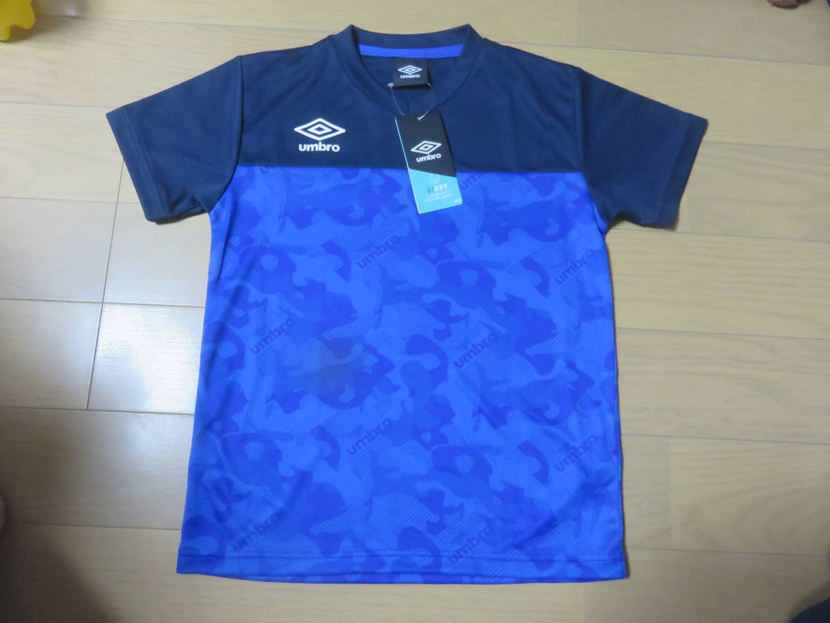 umbro U/DRY ジュニア 半袖プラシャツ 160 BL 新品 ☆特別価格★_画像2