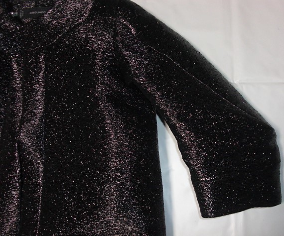 SALE! ディースクエアード DSQUARED2 レディース・黒デザインジャケット・サイズ40・未使用です_袖丈は短めです
