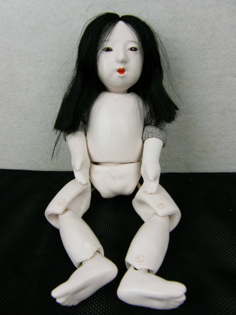 3♪美人な女の子 三つ折れ人形 御所人形 市松人形 約22cm(市松 3♪美人な女の子 三つ折れ人形 御所人形 市松人形 約22cm(市松