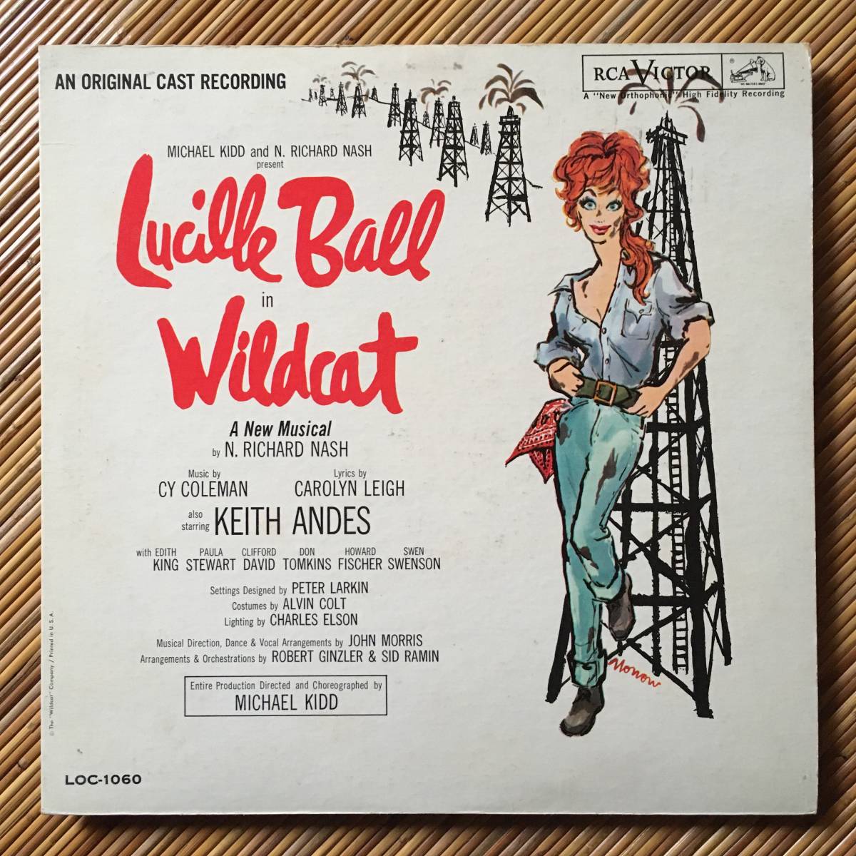 { musical | soundtrack }*Wildcat~LP~Lucille Ball/ Broad way /CY CALEMAN/ru seal * paul (pole) / wild * cat 