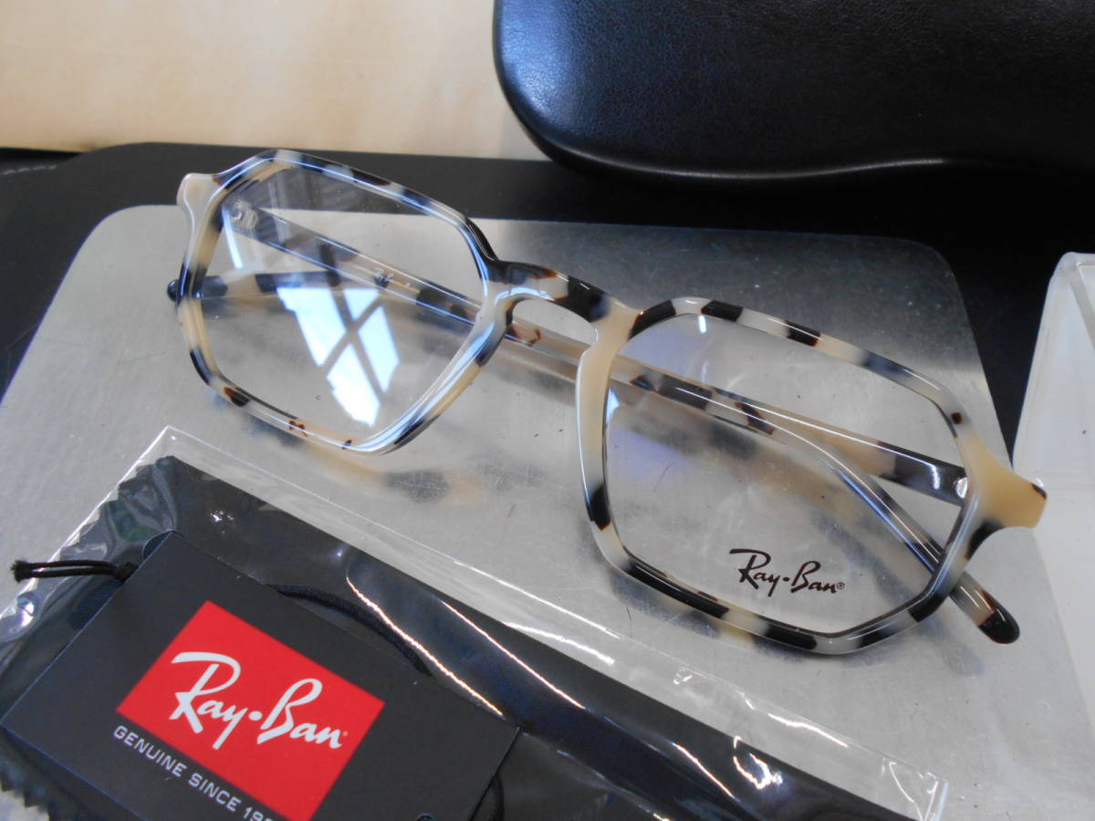 RayBan レイバン お洒落な ヘキサゴンスクエア 眼鏡フレーム RB5370-5878-51 個性派_画像1