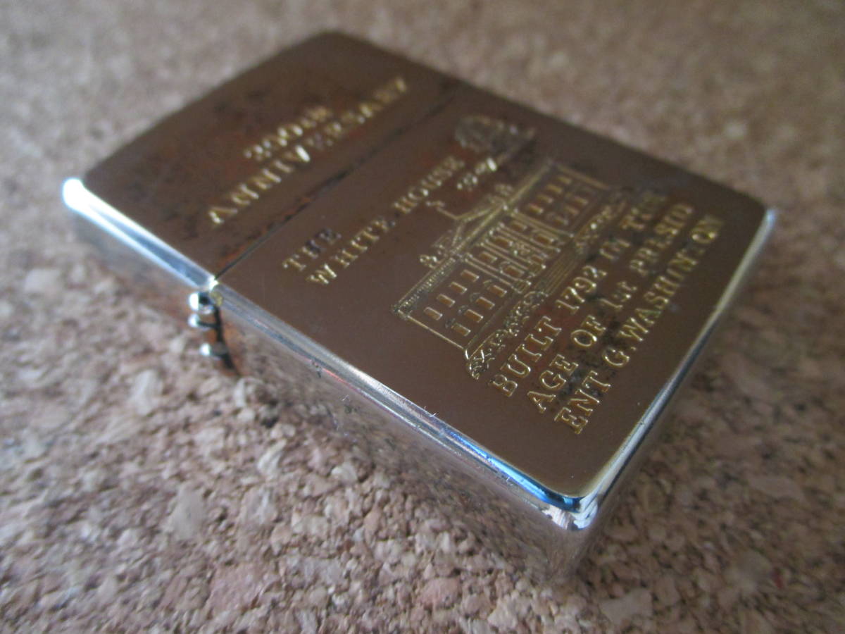 非常に高い品質 ZIPPO 廃版激レア ジッポ オイルライター ペンシルベニア ワシントンD.C. 200周年記念』1990年10月製造 ホワイトハウス House White 『The タウン&カントリー 非常に高い品質 ZIPPO 廃版激レア ジッポ オイルライター ペンシルベニア ワシントンD.C. 200周年記念』1990年10月製造 ホワイトハウス House White 『The タウン&カントリー