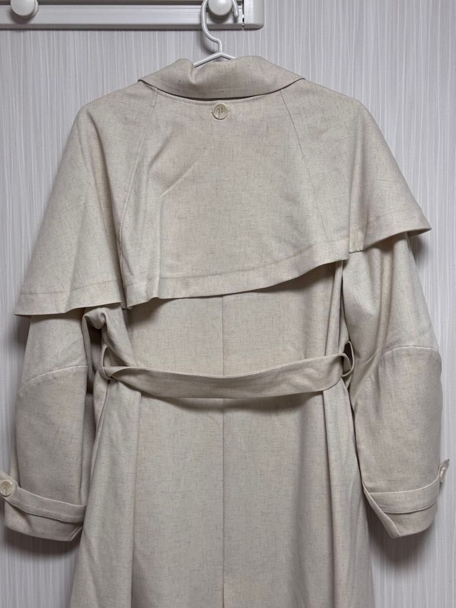 新品タグ付】Eaphi エフィー ASYMMETRY CAPE TRENCH COAT 新品タグ付】Eaphi エフィー ASYMMETRY CAPE TRENCH COAT