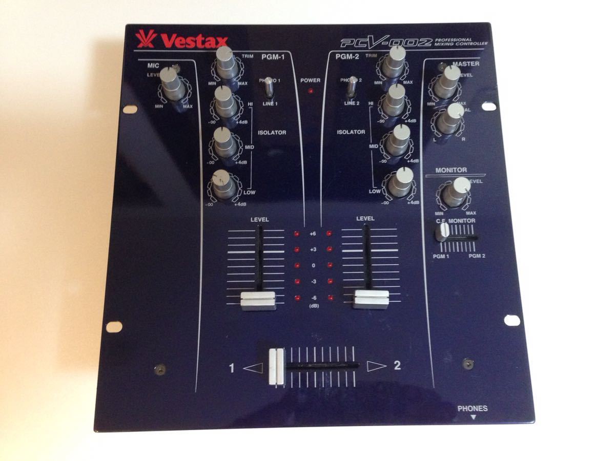 Vestax ベスタクス PVC 002 ヒップホップ ビンテージミキサー_画像1