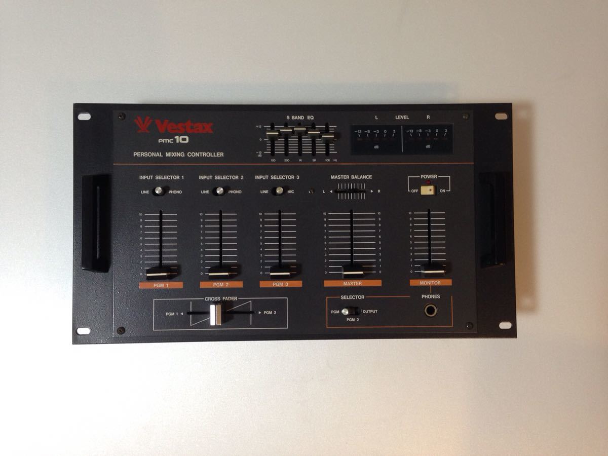 Vestax ベスタクス PMC10 1990s ビンテージミキサー-