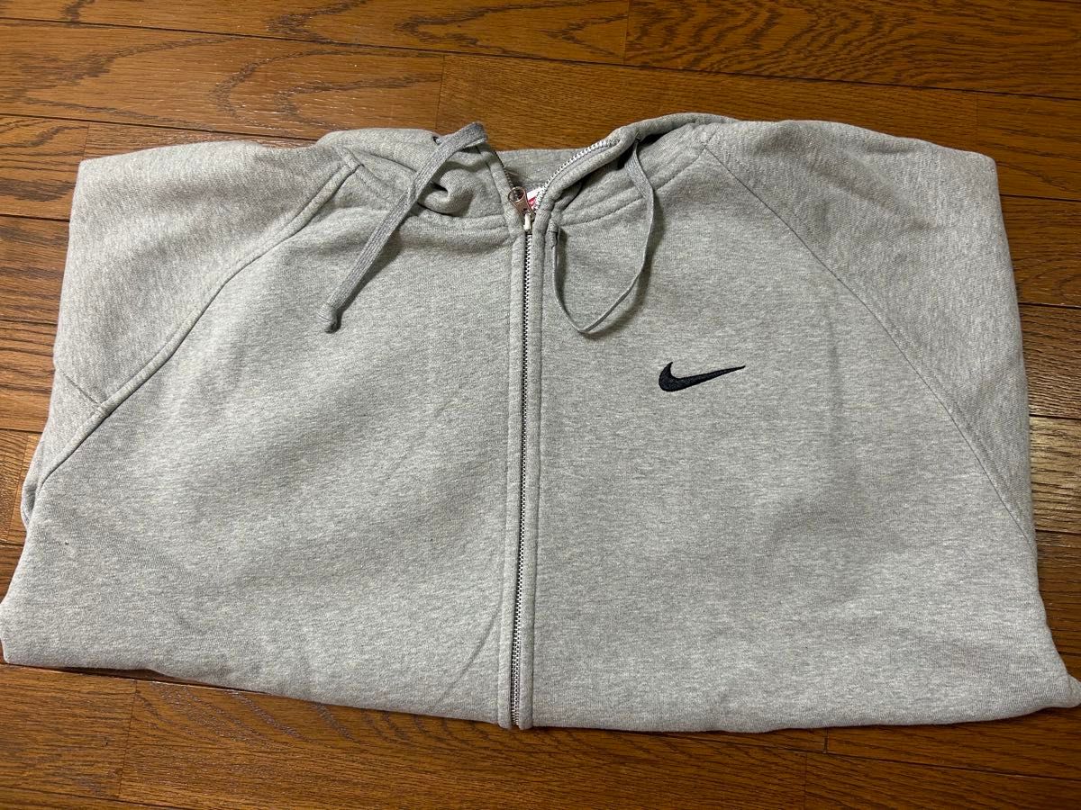 Supreme x Nike Zip Up Hooded Sweatshirt Heather Grey Lサイズ Supreme x Nike Zip Up Hooded Sweatshirt Heather Grey Lサイズ