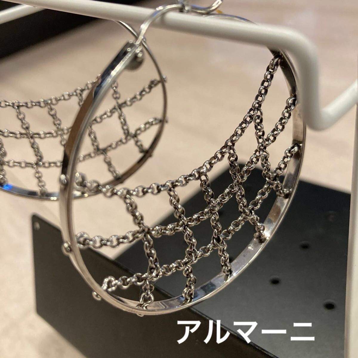 アルマーニシルバーピアス