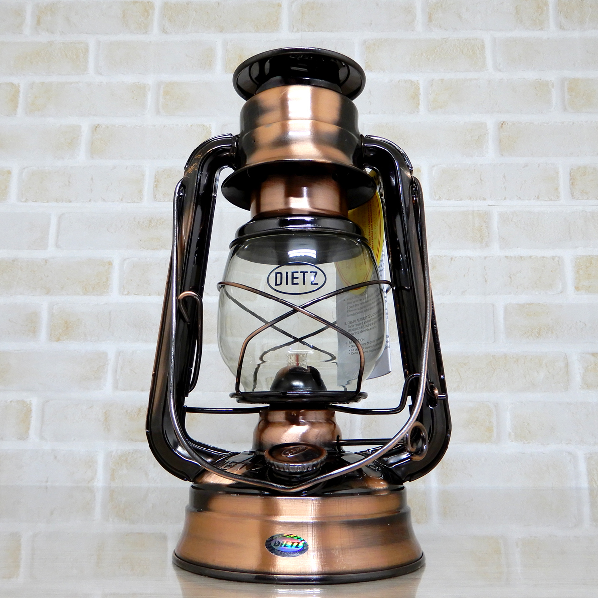 替芯2本付【送料無料】新品 Dietz #76 Original Oil Lantern - Bronze 【日本未発売】◇デイツ No.76 ブロンズ 青銅 ハリケーンランタン 銅