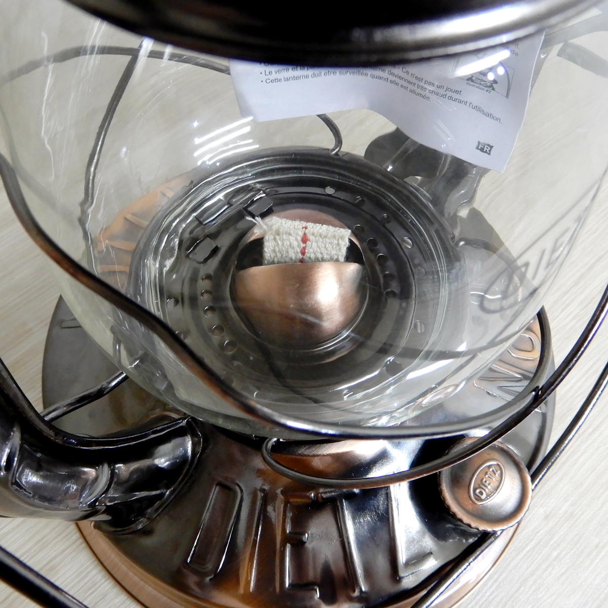 替芯2本付【送料無料】新品 Dietz #8 Air Pilot Oil Lantern - Bronze 【日本未発売】 ◇デイツ No.8 ブロンズ 青銅 ハリケーンランタン 銅 7
