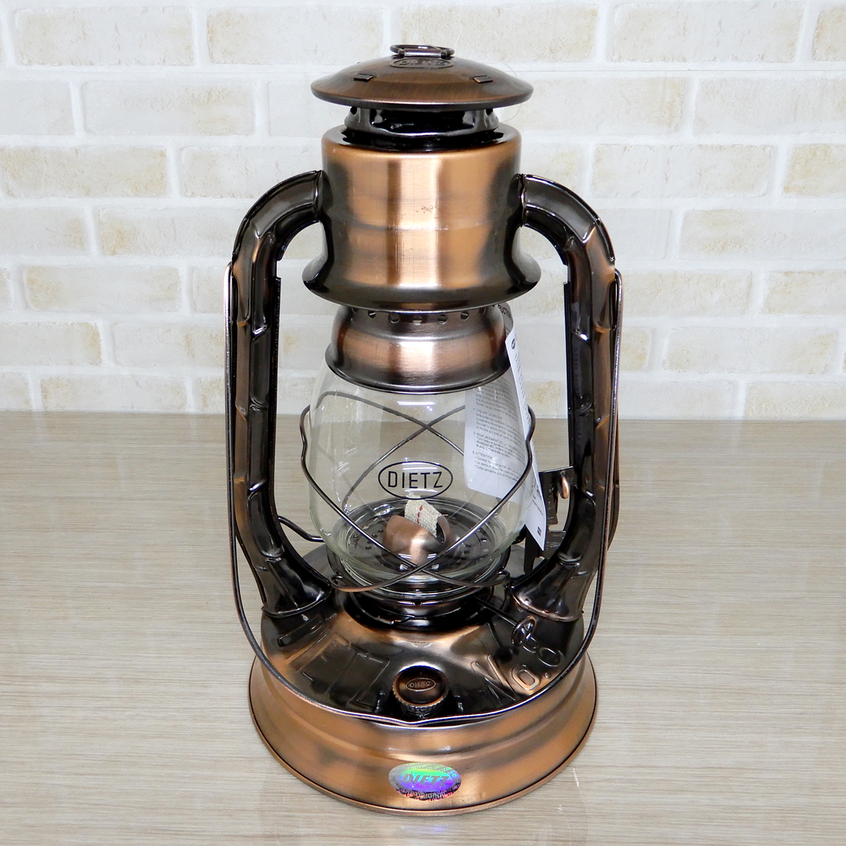 替芯2本付【送料無料】新品 Dietz #8 Air Pilot Oil Lantern - Bronze 【日本未発売】 ◇デイツ No.8 ブロンズ 青銅 ハリケーンランタン 銅