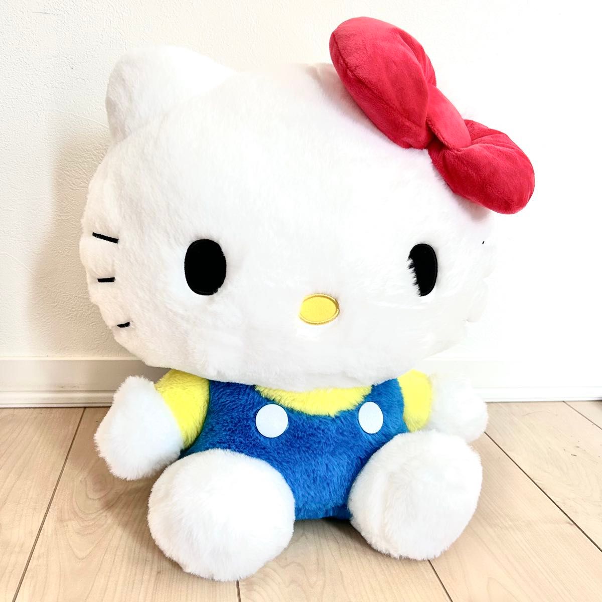ハローキティ ふわふわドールGJ プライズ ぬいぐるみ big 特大 ハローキティ ふわふわドールGJ プライズ ぬいぐるみ big 特大