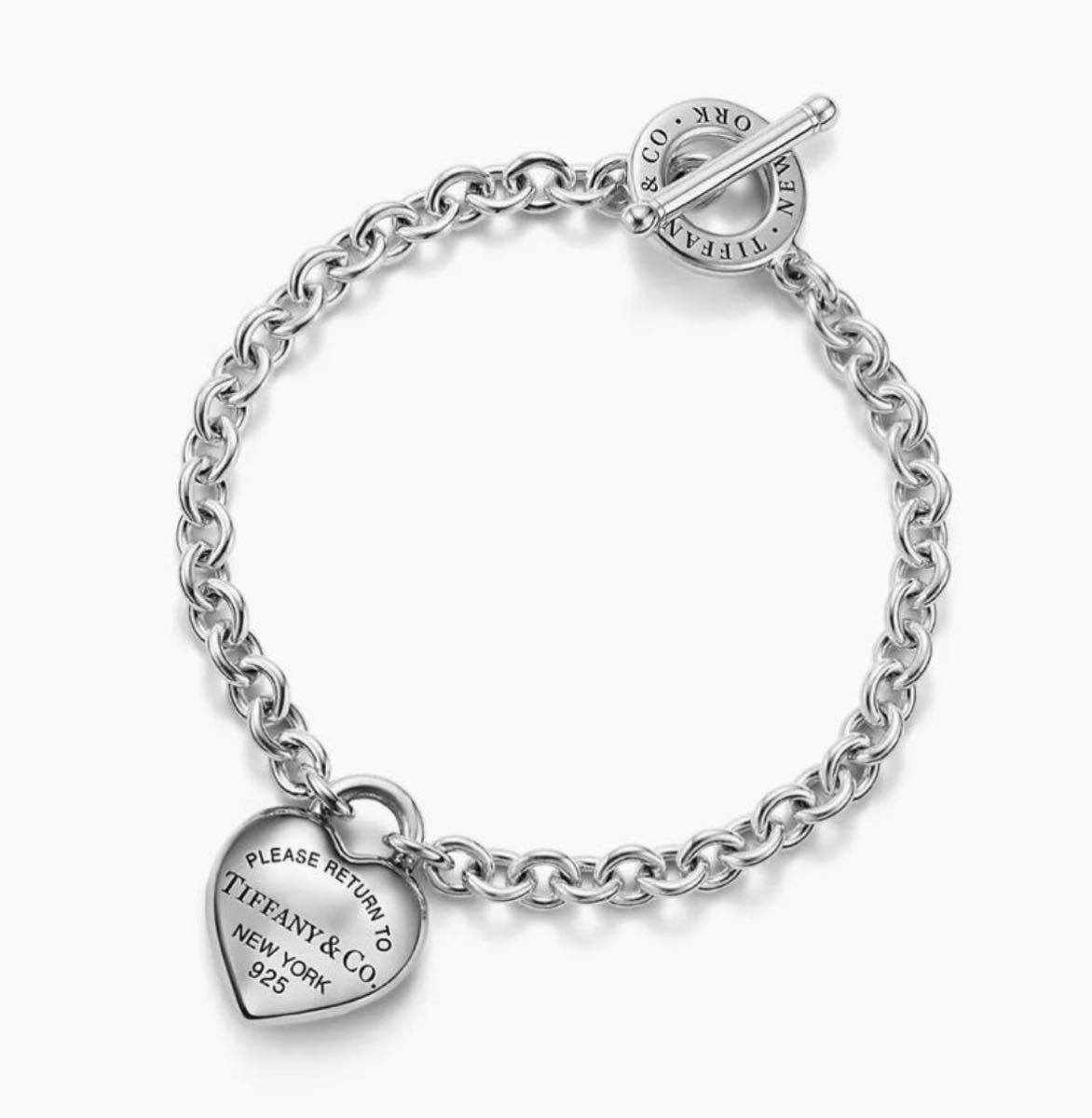 保証書付き/極美品】Tiffany ティファニー フルハート トグル 保証書付き/極美品】Tiffany ティファニー フルハート トグル