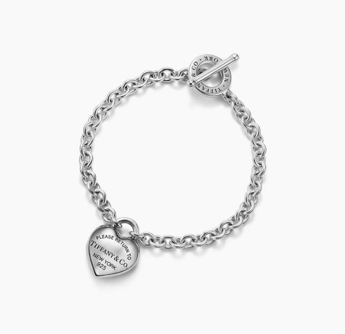 保証書付き/極美品】Tiffany ティファニー フルハート トグル 保証書付き/極美品】Tiffany ティファニー フルハート トグル