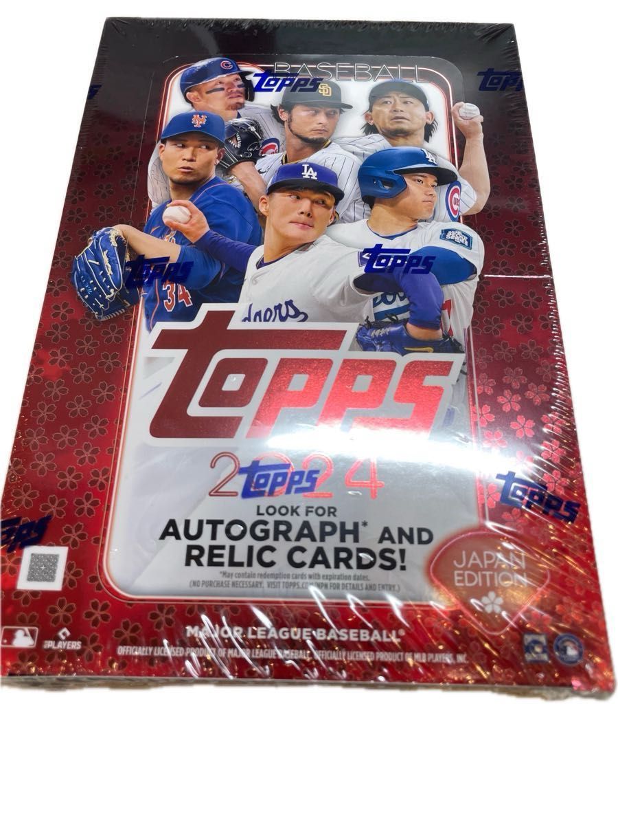 コンビニ先行 Topps2024 MLBベースボールカード 日本版1box コンビニ先行 Topps2024 MLBベースボールカード 日本版1box