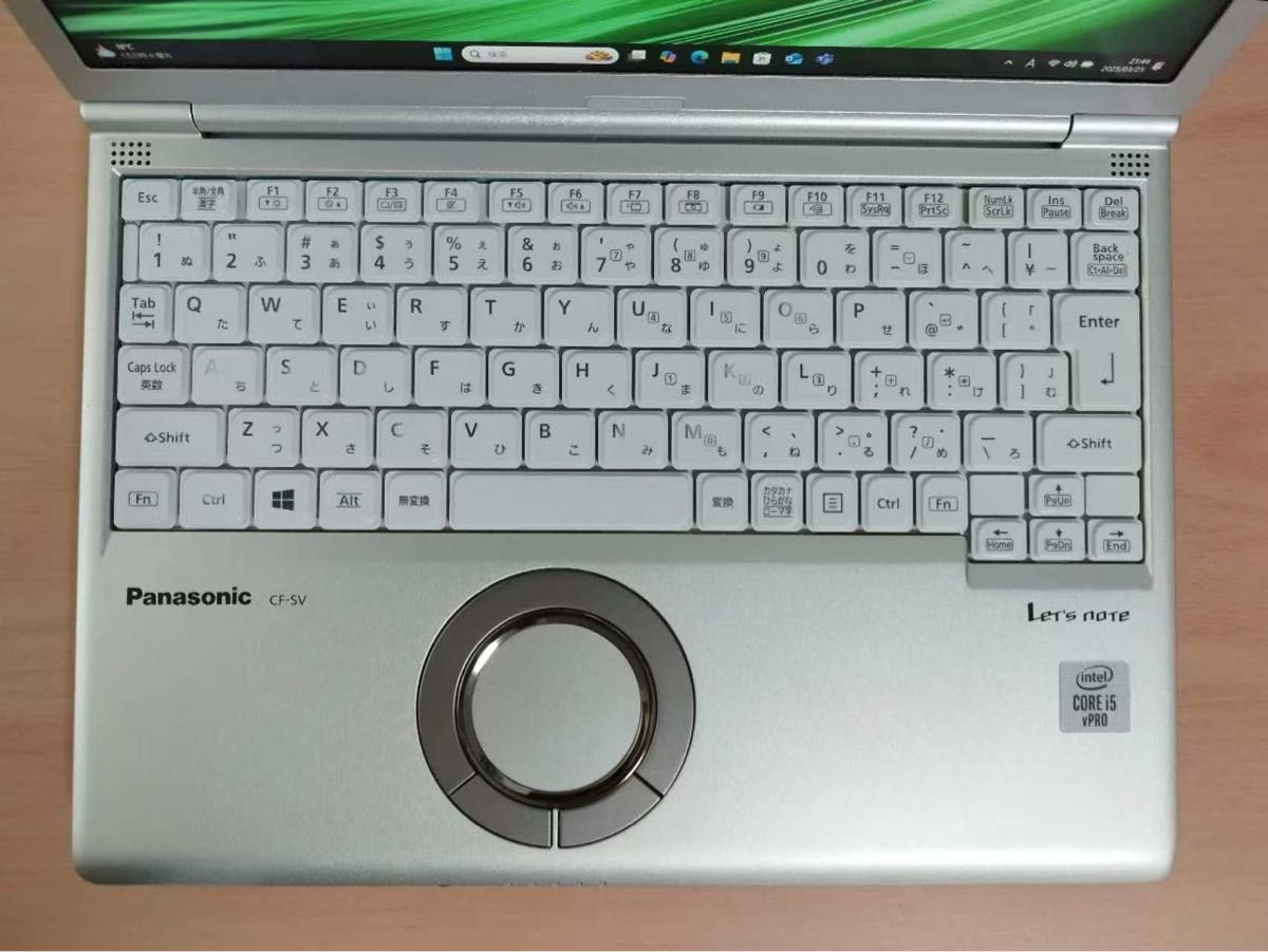 レッツノートSV9 第10代 i5/8GB/SSD256GB/win11/office2024付き レッツノートSV9 第10代 i5/8GB/SSD256GB/win11/office2024付き