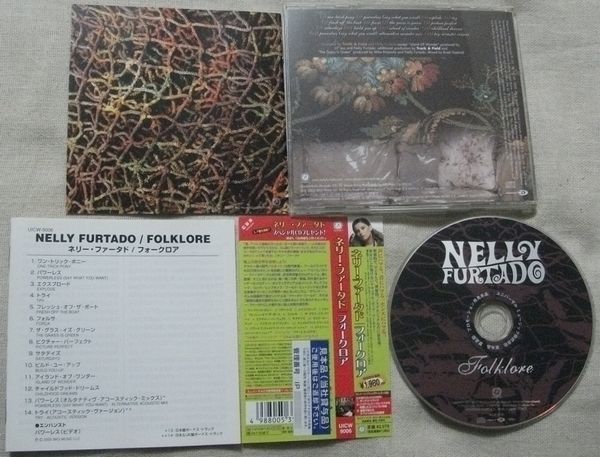 CD ネリー・ファータド プロモ Promo フォークロア Nelly Furtado Folklore UICW-9006_画像2