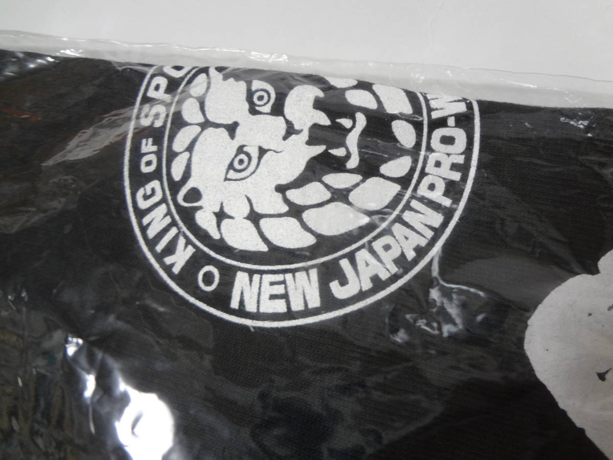 新日本プロレス New Japan Pro-Wrestling 闘魂SHOP Tシャツ ブラック Mサイズ 展示未使用品  の画像4