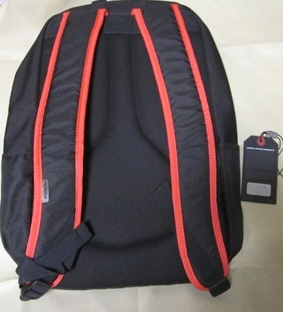 NIXON ニクソン●スミスSE バックパック II SMITH SE II BACKPACK　21L 黒 赤 リュック_画像2