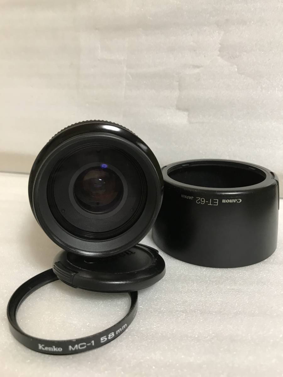 キャノン EF 70ー210mmF4 フード、フィルター付 良品_画像4