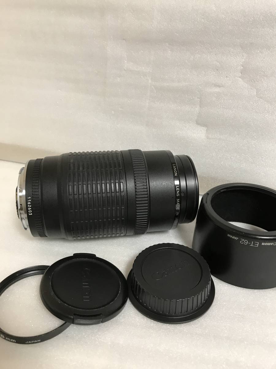 キャノン EF 70ー210mmF4 フード、フィルター付 良品_画像6