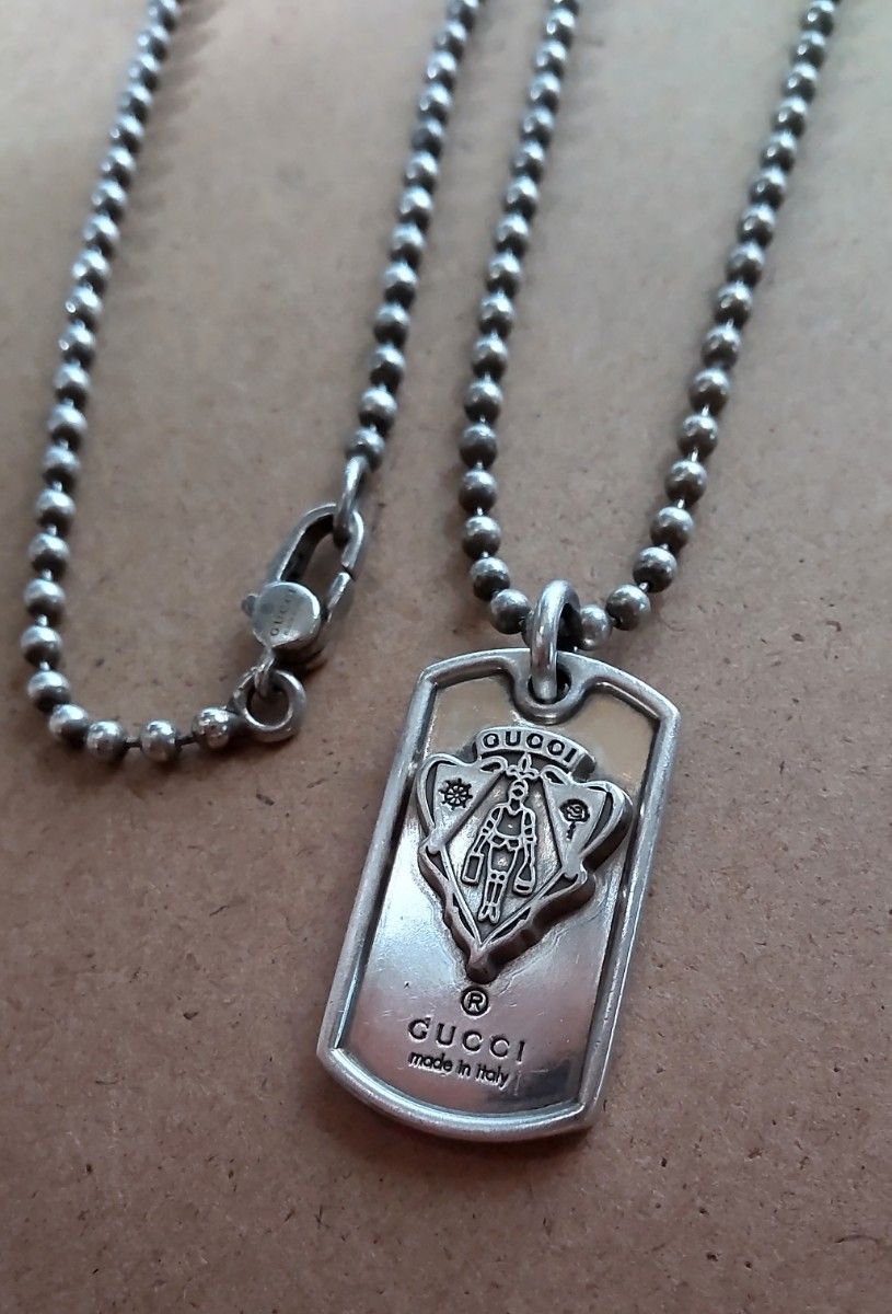 希少オールドGUCCI トムフォード期タグクレスト SV925 希少オールドGUCCI トムフォード期タグクレスト SV925